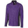 Clique Men's College Purple Ice Colorblock Half Zip