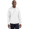 Clique Men's White Lift Performance Hoodie Sweatshirt