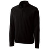 Clique Men's Black Summit Half Zip Microfleece