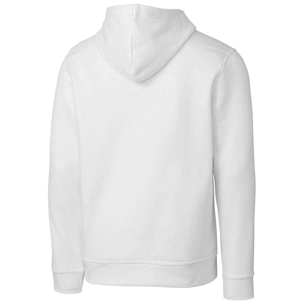 Clique Unisex White MainStage Pullover Hoodie