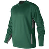 New Balance Men's Team Dark Green Baseball Pullover 2.0