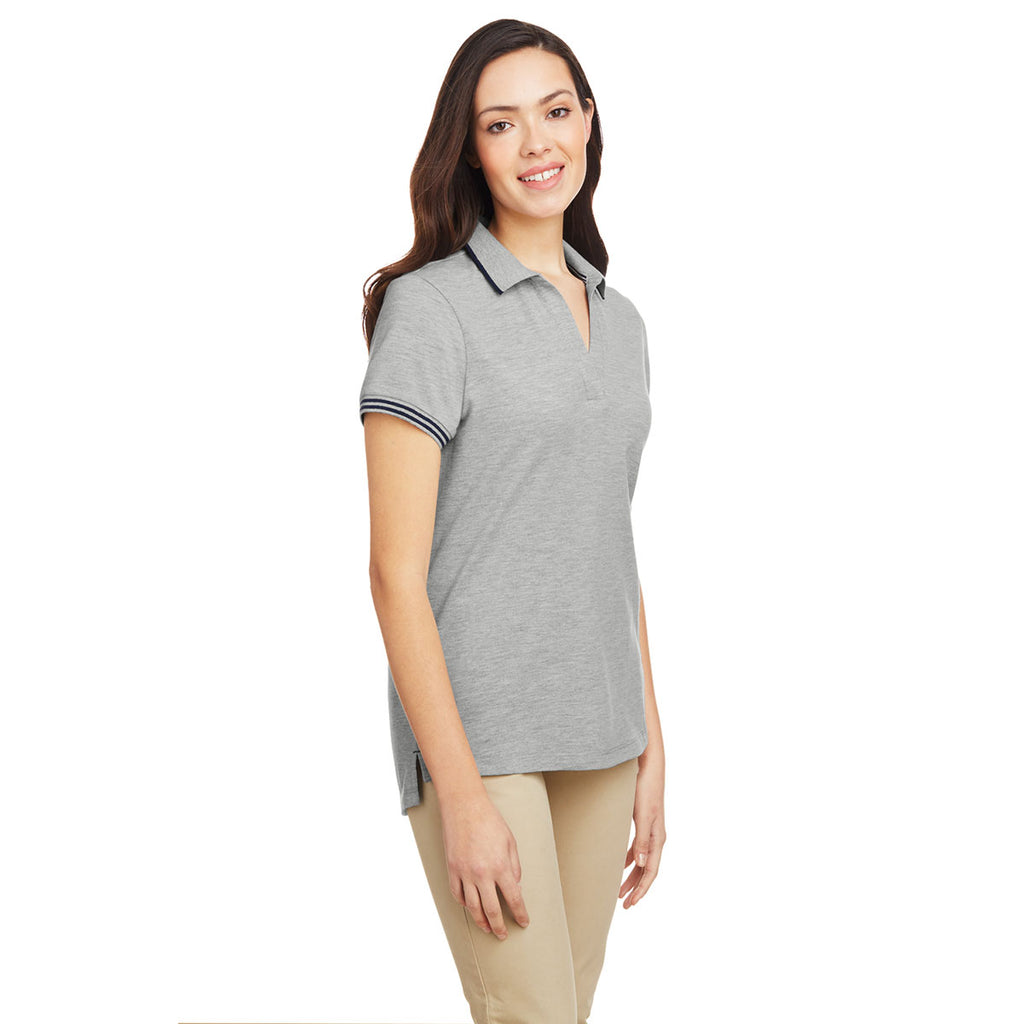 Nautica Women's Oxford Deck Polo