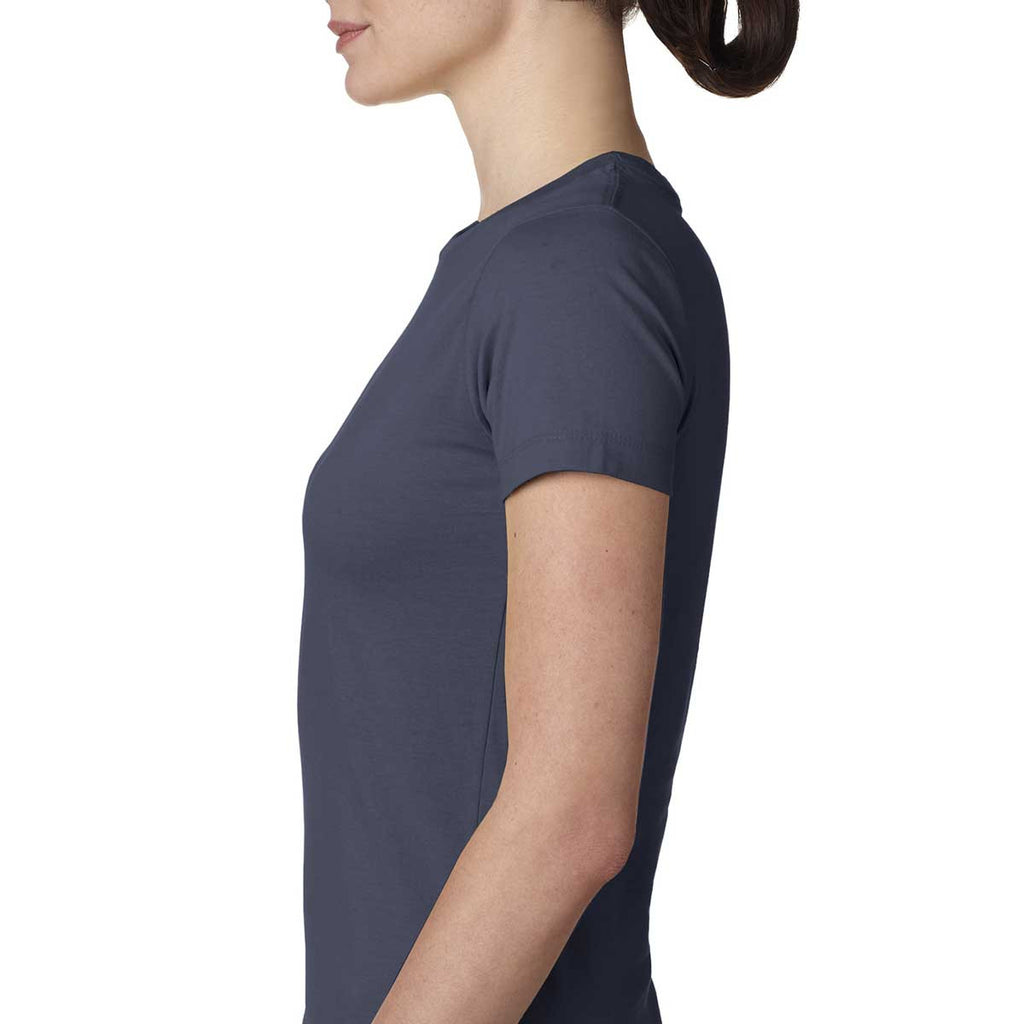 Next Level Women's Indigo Boyfriend Tee