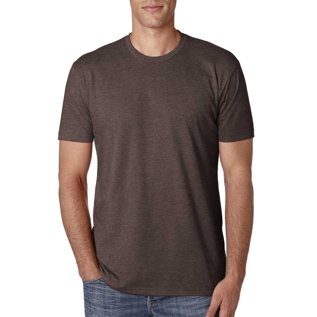 Next Level Men's Espresso Premium Fitted CVC Crew Tee