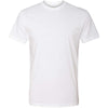 Next Level Men's White Premium Fitted CVC Crew Tee