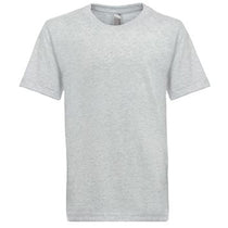 Next Level Boy's Heather White Triblend Crew Tee