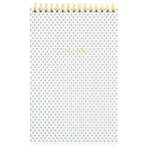 Sugar Paper Blue Polka Dot Top Spiral Notebook