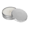 SnugZ Frosted Pinecone Scented Candle in Large Silver Push Tin 1.6 oz.