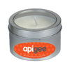 SnugZ Cranberry Spice Scented Candle in Small Window Tin 3.5 oz.