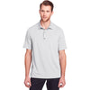 North End Men's Platinum Jaq Snap-Up Stretch Performance Polo