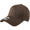 New Era 39THIRTY Brown Structured Stretch Cotton Cap