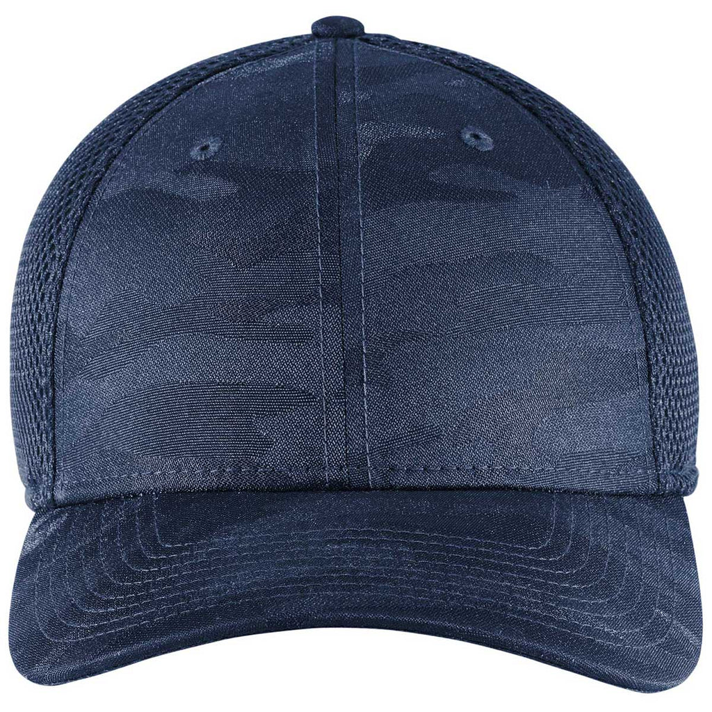 New Era Navy Camo Tonal Camo Stretch Tech Mesh Cap