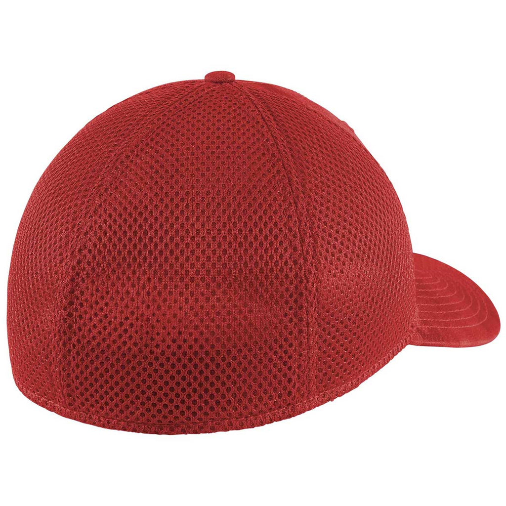 New Era Red Camo Tonal Camo Stretch Tech Mesh Cap