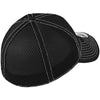 New Era 39THIRTY Black/White Stretch Mesh Contrast Stitch Cap