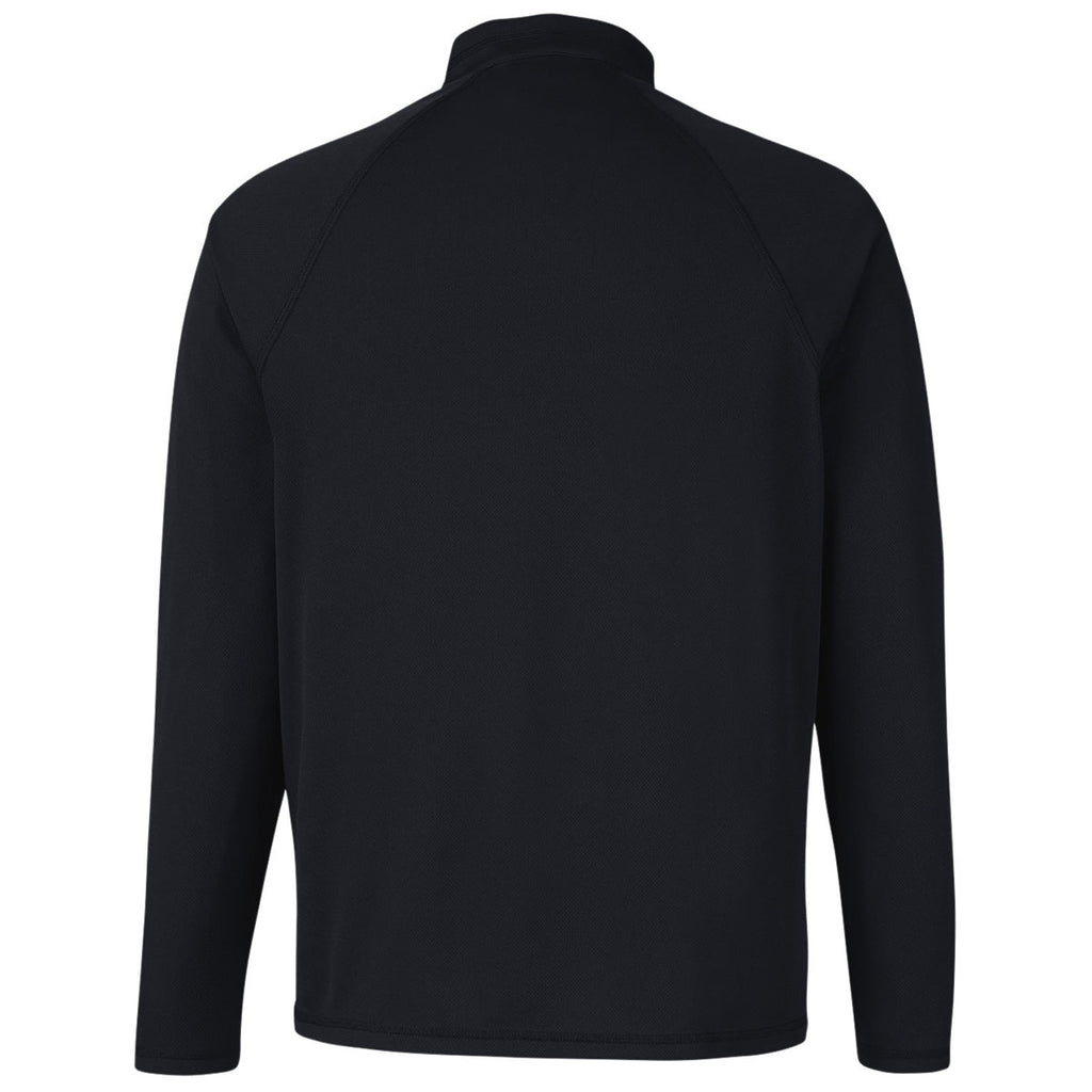 North End Men's Black Revive Coolcore Quarter Zip