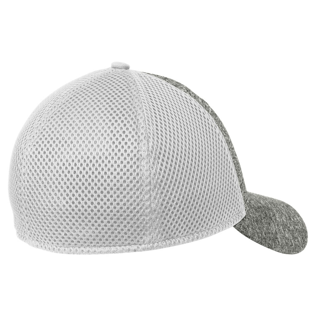 New Era White/Shadow Heather Shadow Stretch Mesh Cap