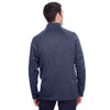 North End Men's Classic Navy Heather/Carbon Flux 2.0 Full-Zip Jacket