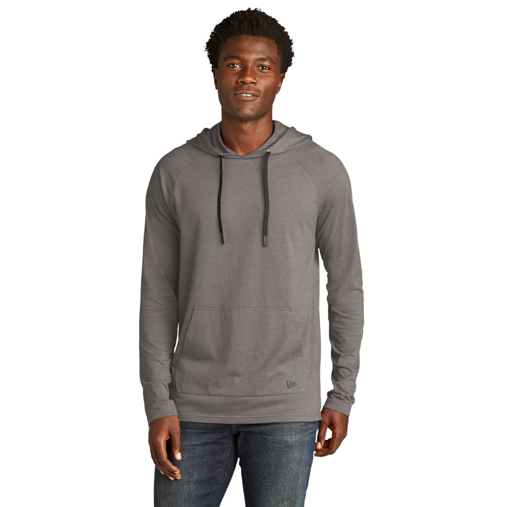 New Era Men's Shadow Grey Tri-Blend Hoodie