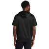 New Era Men's Black Performance Terry Short Sleeve Hoodie