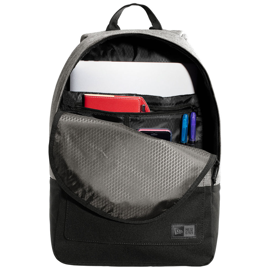 New Era Black Twill Heather/Black Legacy Backpack