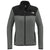 The North Face Women's Asphalt Grey/ TNF Black Glacier Full-Zip Fleece Jacket