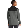 The North Face Women's Asphalt Grey/ TNF Black Glacier 1/4-Zip Fleece