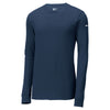 Nike Men's College Navy Core Cotton Long Sleeve Tee