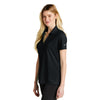 Nike Women's Black Dri-FIT Micro Pique 2.0 Polo