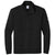 Nike Men's Black Club Fleece Sleeve Swoosh 1/2 Zip