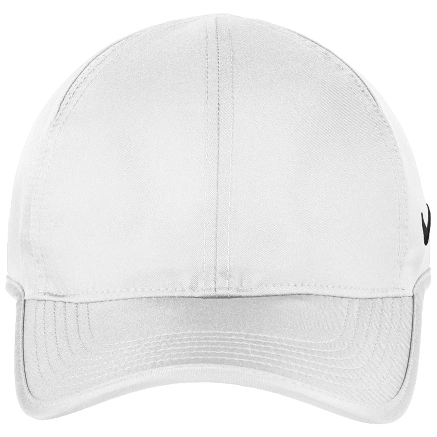 Nike White Dri-FIT Featherlight Performance Cap