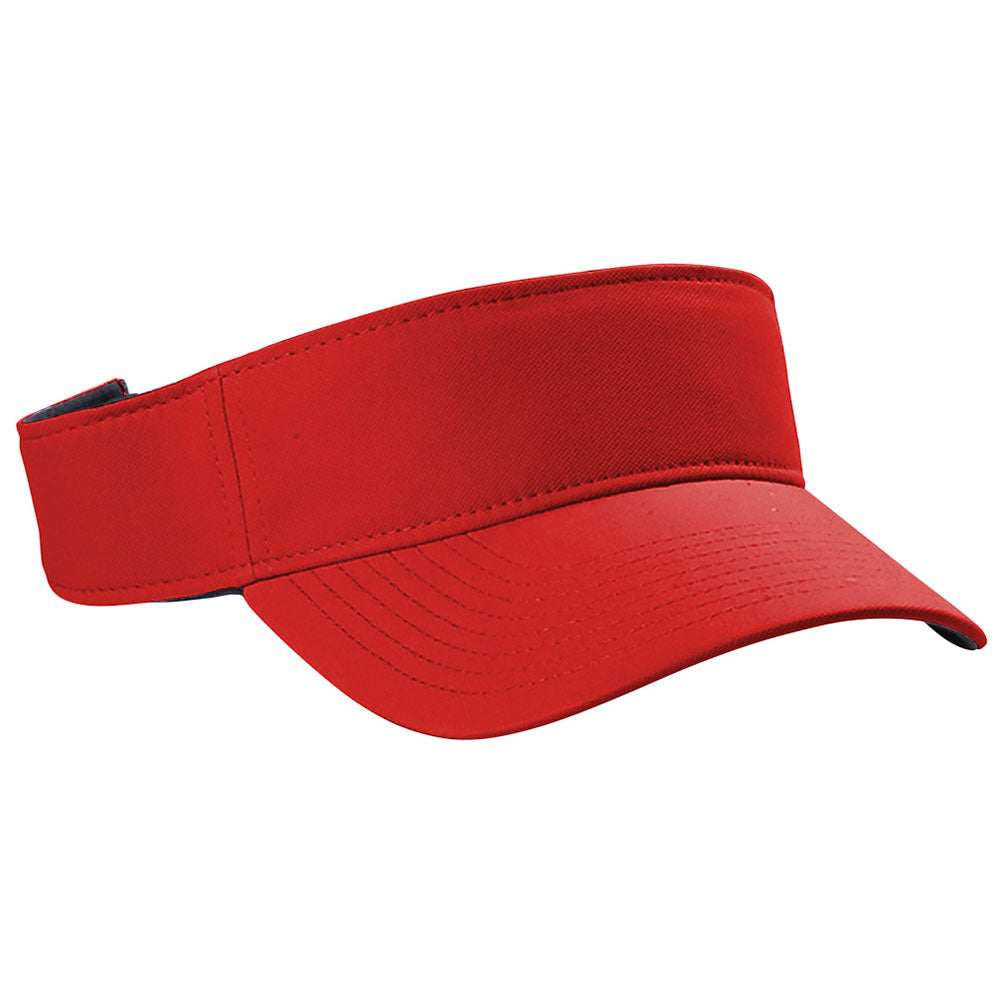 Nike University Red Dri-FIT Team Performance Visor