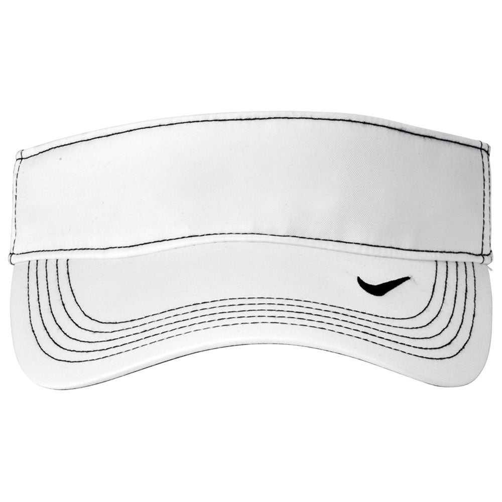 Nike White Dri-FIT Ace Visor