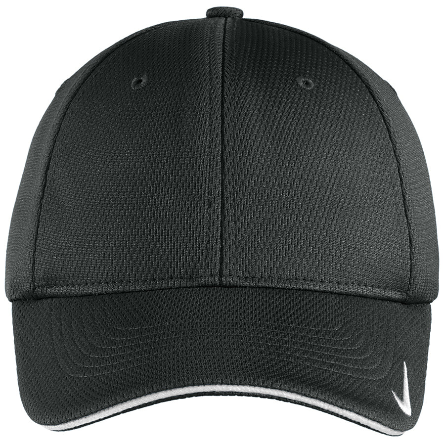 Nike Anthracite/White Dri-FIT Stretch Mesh Sandwich Bill Cap