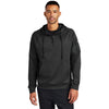 Nike Men's Black Therma-FIT Pocket 1/4-Zip Fleece Hoodie