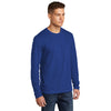 Next Level Men's Royal Cotton Long Sleeve Tee