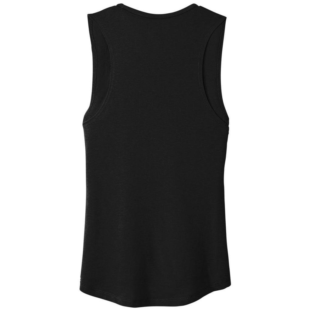 Next Level Women's Black Festival Muscle Tank