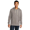 Next Level Unisex Lead/ Light Grey Beach Fleece Pullover Hoodie