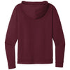 Next Level Unisex Maroon Beach Fleece Full-Zip Hoodie