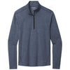 OGIO Men's Blue Indigo Heather Endurance Force Quarter Zip