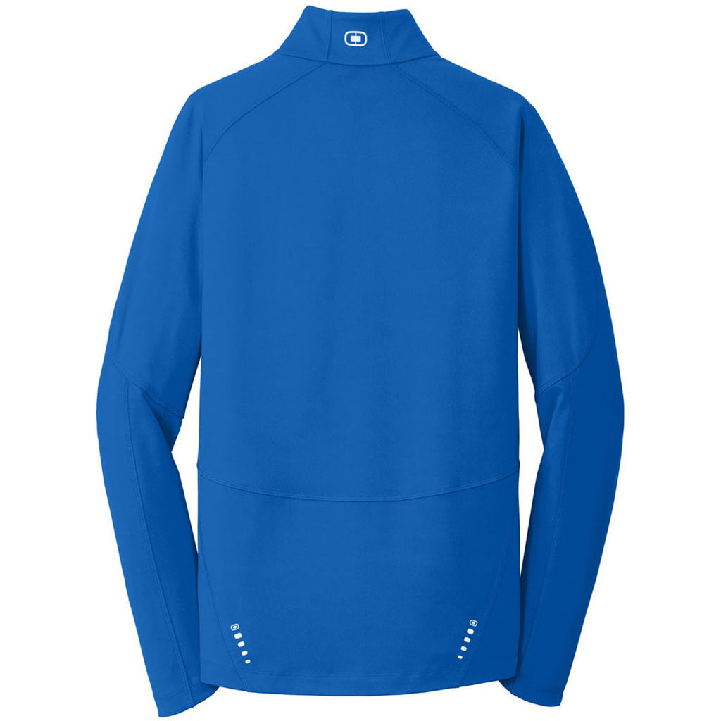 OGIO Endurance Men's Electric Blue Radius Quarter Zip