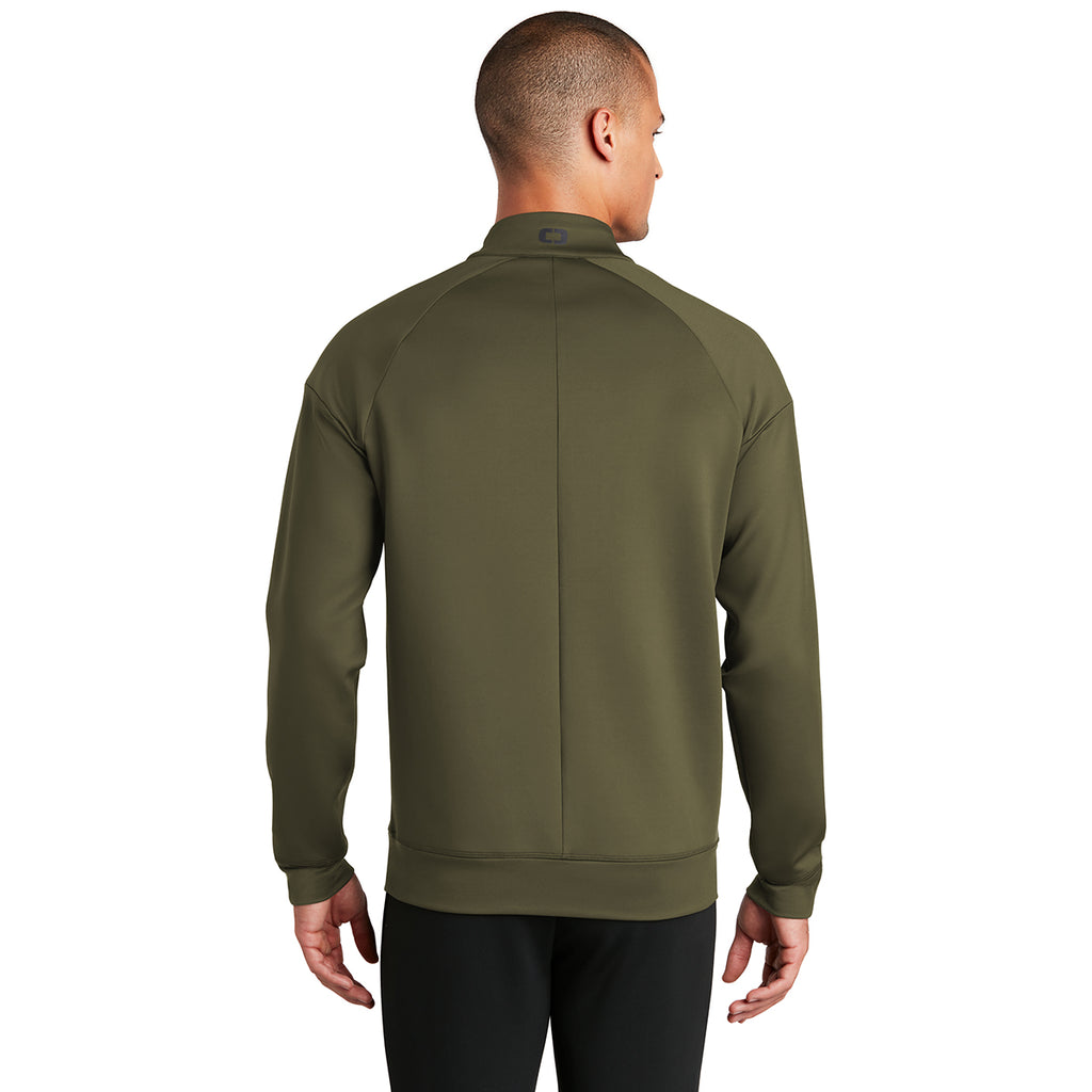 OGIO Endurance Men's Deep Olive Modern Performance Full-Zip