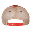 Legacy Scarlet Red/Khaki Old Favorite Trucker Cap