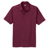 OGIO Men's Molten Maroon Linear Polo