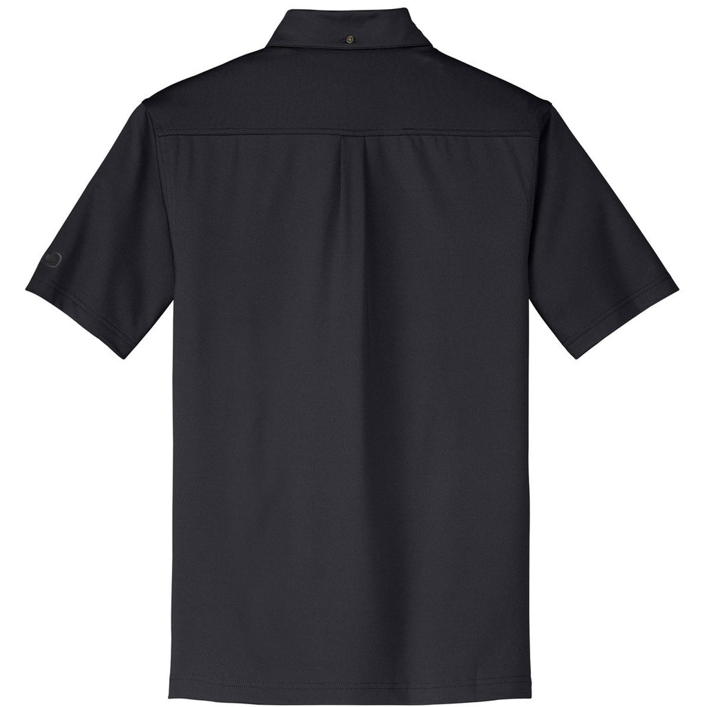 OGIO Men's Black Gauge Polo