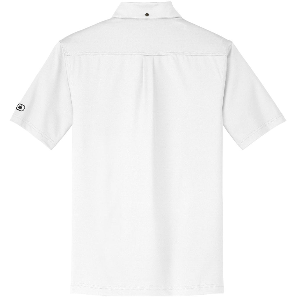 OGIO Men's White Gauge Polo