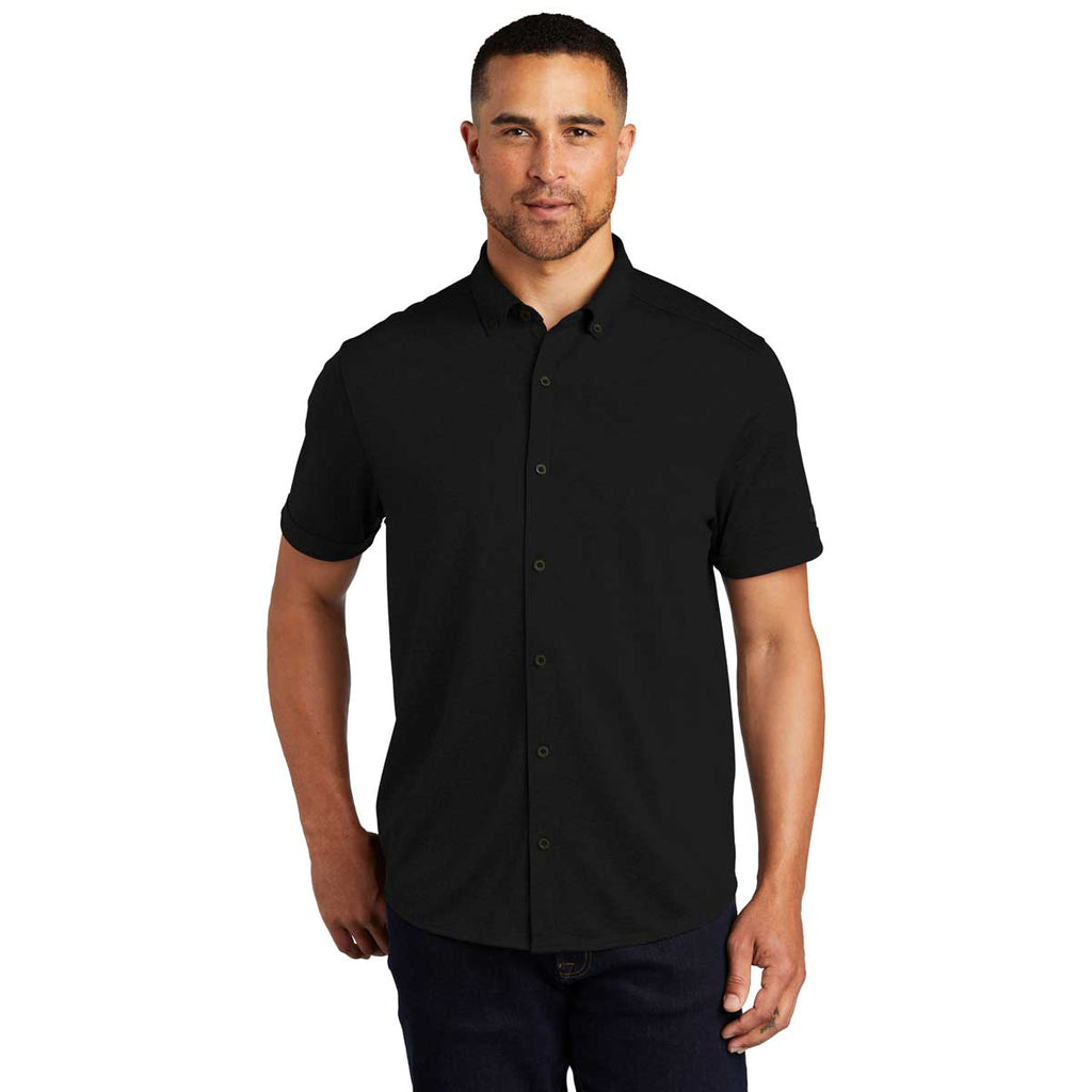 OGIO Men's Blacktop Gravitate Full-Button Polo