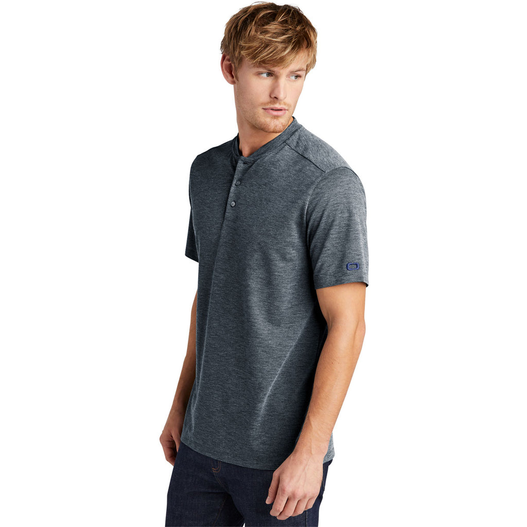 OGIO Men's River Blue Navy Evolution Henley