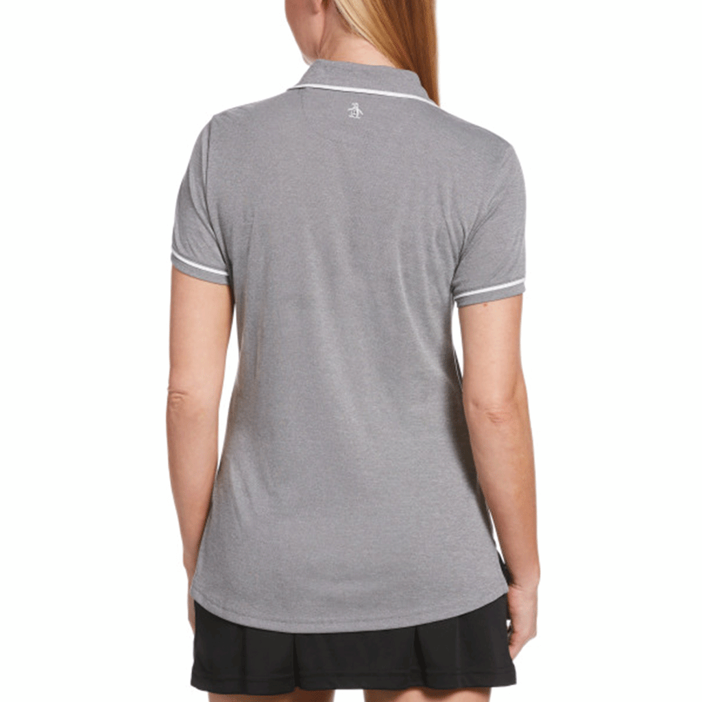 Original Penguin Women's Asphalt Golf Earl Polo