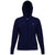 Original Penguin Women's Black Iris Blue Full Zip Hoodie