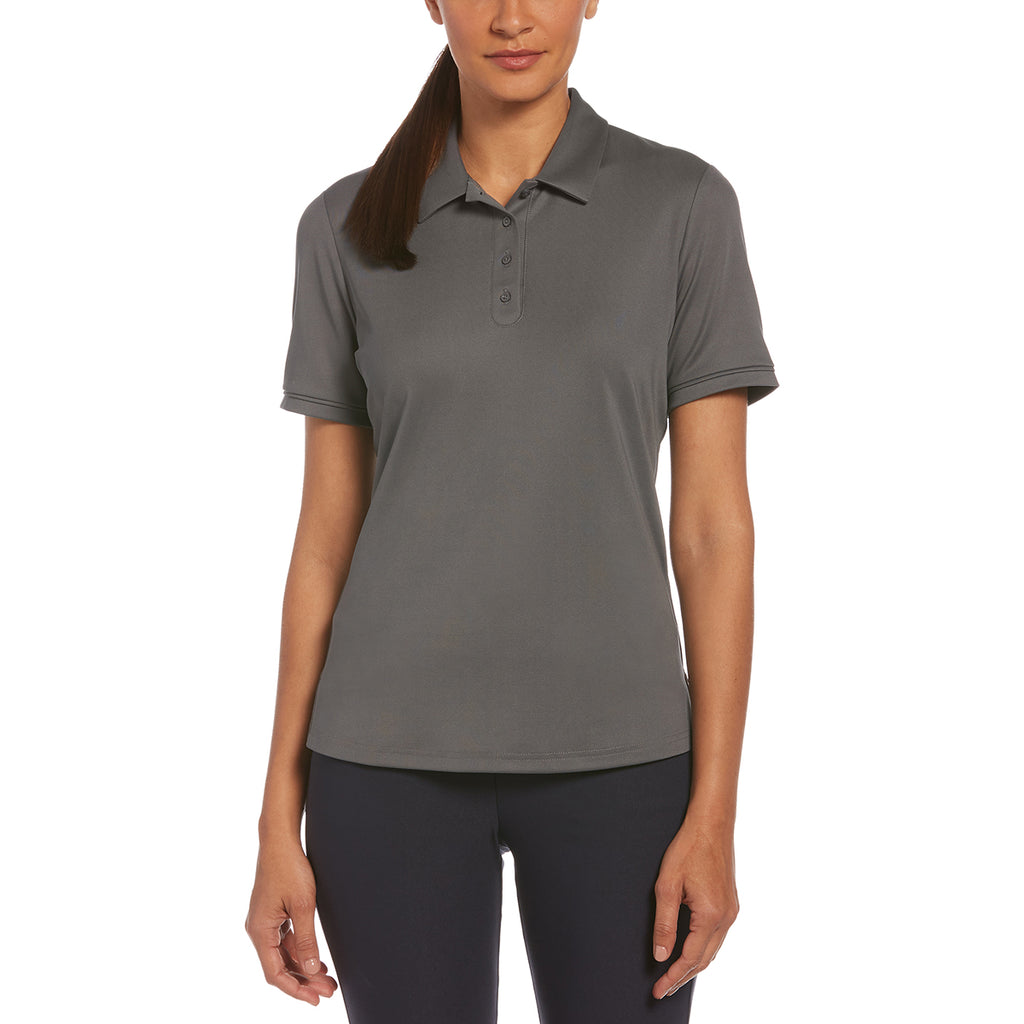 Original Penguin Women's Quiet Shade Solid Polo